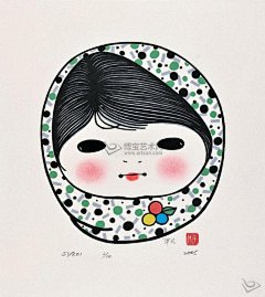 李平凡作品 —— 《头巾姑娘》