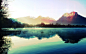 water mountains landscapes nature fog lakes reflections - Wallpaper (#1353552) / Wallbase.cc