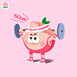 PeachCalio|屁桃卡里奥 | 暖雀网-吉祥物设计/ip设计/卡通人物/卡通形象设计/卡通品牌设计平台