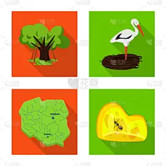 传统,符号,国内著名景点,波兰,鹳,蜂蜜,动物,鸟类,阴影,探险