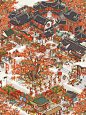 ❤️白雪镇-祈福梅花树❤附完整地基建筑名 - 小红书
