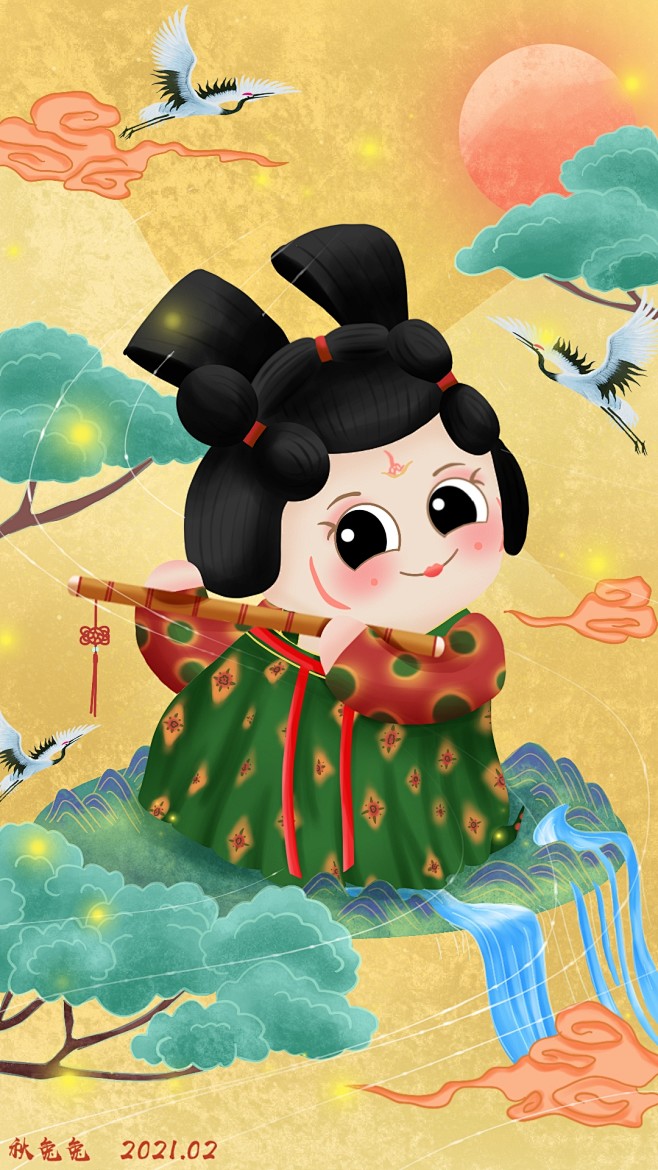 唐宫夜宴小胖妞儿