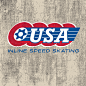 Logo: U.S.A. Inline Speed Skating : New organization looking to get Inline Skate sports into the Summer Olympics.