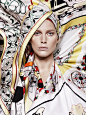 Top Model Iselin Steiro for Hermes Soie Folle-时尚大片-中国视觉联盟