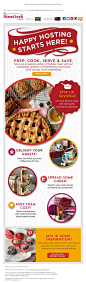 HomeGoods Thanksgiving email 2013