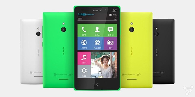 X系未死！Nokia XL中国移动4G版...