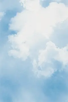 蓝天白云 水彩壁纸 底图素材 简约干净治愈_2_悠然画流年_来自小红书网页版
