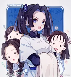 每天画唠超话今日插画超话今日p站插画排行榜第12位：  隊長/yue  插画设计作品欣赏。蓝色调好看 ​​​​