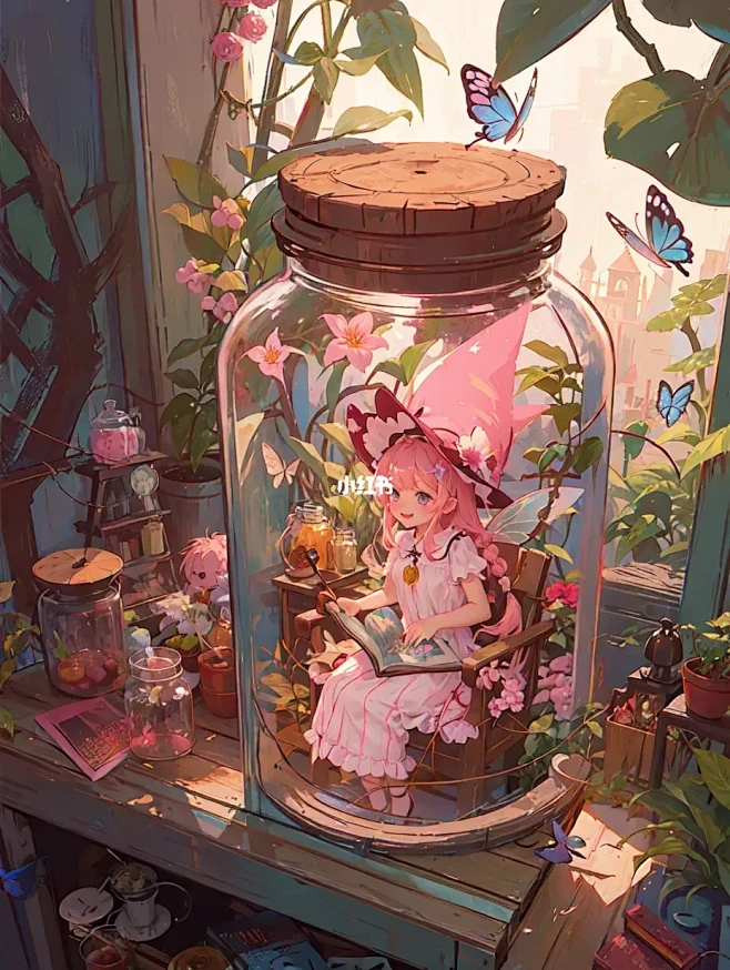 瓶中少女