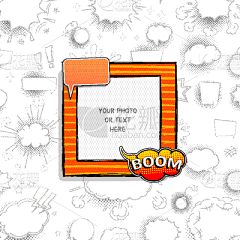 模板,边框,可爱的,华丽的,铅笔,自然美,古董,草图,圆形,绘制