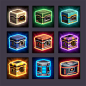 Chest Icon, Jian Gu : Chest Icon by Jian Gu on ArtStation.