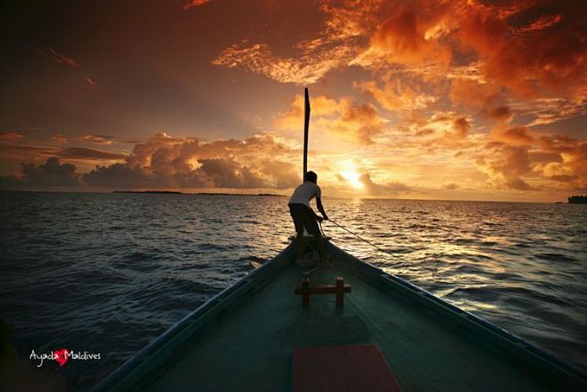 阿雅达岛：马尔代夫醉人的日出与日落