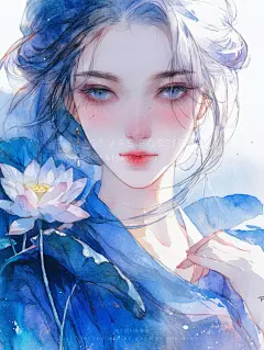 古风头像 | 女生头像 | 头像 | AI头像 | 荷花