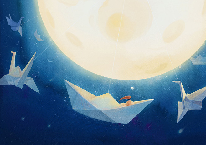 飞鸟集合集二_涂鸦王国 原创绘画平台 w...
