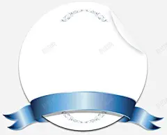 缠着丝带的卡片 元素 免抠png 设计图片 免费下载 页面网页 平面电商 创意素材