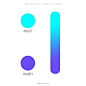 This may contain: an image of the facebook logo with different colors and shapes to choose which one is best for you