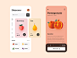 杂物商店App：https://dribbble.com/shots/11912442-Groceries-Shopping-App-design