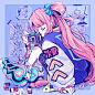 智利插画师 Crisalys ​​​​