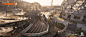 Rooftop - Space Administration HQ - Tom Clancy's The Division2, Leonardo Iezzi : I'm finally able to share some screenshots of the mission I had been working on during the development of Tom Clancy's The Division 2. 
Together with James Walton (Level Desi