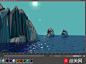 【新提醒】海上冰山一角C4D写实场景模型下载-场景模型区 (cg009) 游美网
