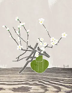 插花欣赏    作者：鸟川芥 ​ ​​​​