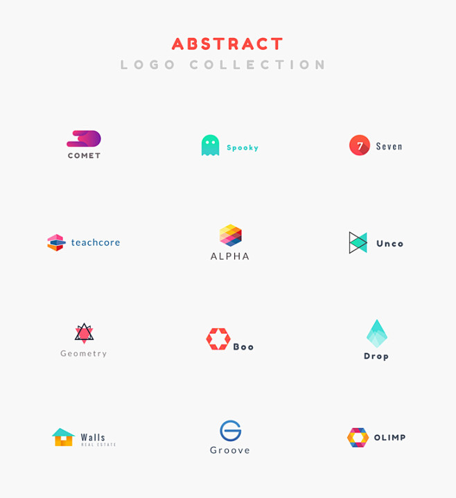 抽象徽标集合 Abstract Logo...