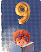 Stories of numbers. Children's book on Behance