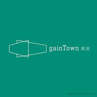 Gaintown观唐空间Logo设计_l...
