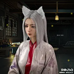 （新作品）小狐娘_夏诺秋志作品_角色/人物/生物_CG模型网