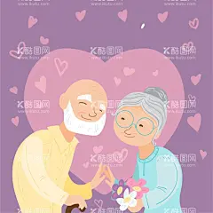 老年人  - 源文件下载【酷图网】老年人,爷爷奶奶,外公外婆,卡通人物,敬老,上年纪,祖父母,外祖父母,老年生活