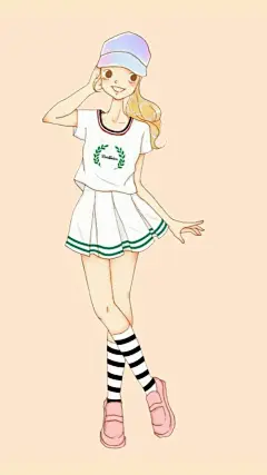 女生服装搭配。侵删。转自纹字锁屏 原处不知。 可做手机壁纸。