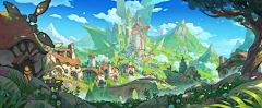 钢铁蘑菇采集到日韩幻想类场景