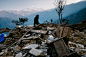 In Photos: Rebuilding Nepal by Hand : Little has changed for the residents of Barpak and Laprak, who found themselves at the epicenter of the 7.8-magnitude earthquake that devastated the Himalayan country one year ago.