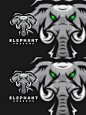 象吉祥物 大象 标志 设计素材
