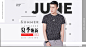夏季焕新 男装 - Banner设计欣赏网站 – 横幅广告促销电商海报专题页面淘宝钻展素材轮播图片下载