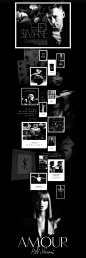 Web Design / Yves Saint Laurent - tavanovincent #网站#