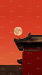 国庆系列紫禁城场景通用背景素材