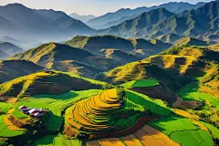 绚丽中国农村乡村田园风情摄影图
