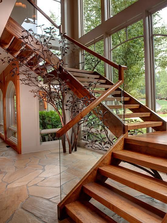 Modern Wooden Stairs...