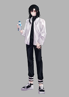 巅采集到动漫pose