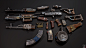 Custom AK47, Ankur Kaul : AK47 modular.This Gun was just going to be a normal AK47 but then  metro exodus Weapon trailer came. Which inspired me to try something similar. - Inspired by Metro Exodus weapon Trailer. Unable to upload marmoset files  because 