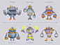 cartoon network Character design  disney machine robot robotic tv show Visual Development