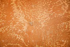 染色油漆威尼斯亮橙色抽象纹理背景