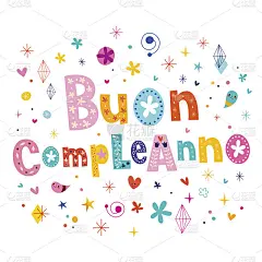 Buon compleanno意大利贺卡生日快乐