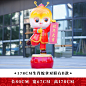 春节元旦新年卡通蛇雕塑玻璃钢2025蛇年吉祥物商场售楼部美陈摆件-淘宝网