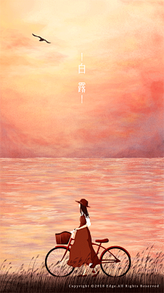 《在24节气里》白露：
温柔的风，轻轻拂来，可以治愈伤痛
太阳的光，轻轻点亮，驱赶对未来不可预知的不安