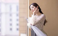 迪丽热巴仙气性感高清桌面壁纸