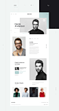 MI Talent - Free PSD Template on Behance
