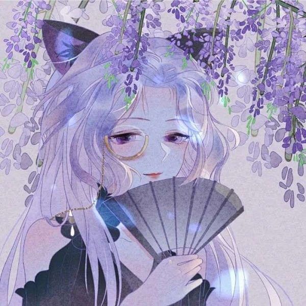 别理我有毒从雨探花转采于2021-02-21 18:27:56古风美人头像插画(*