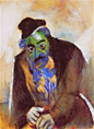 The old Jew - Marc Chagall
